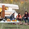 6ft Folding Table, Portable Plastic Table for Camping, Picnics, Parties, High Load Bearing Foldable Table White